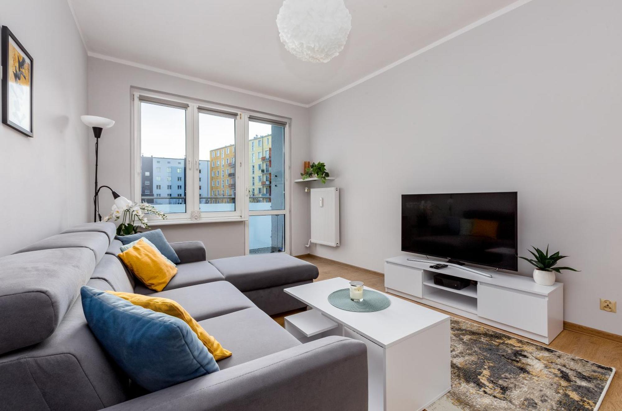 Marina Comfort Apartment Gdynia Bagian luar foto