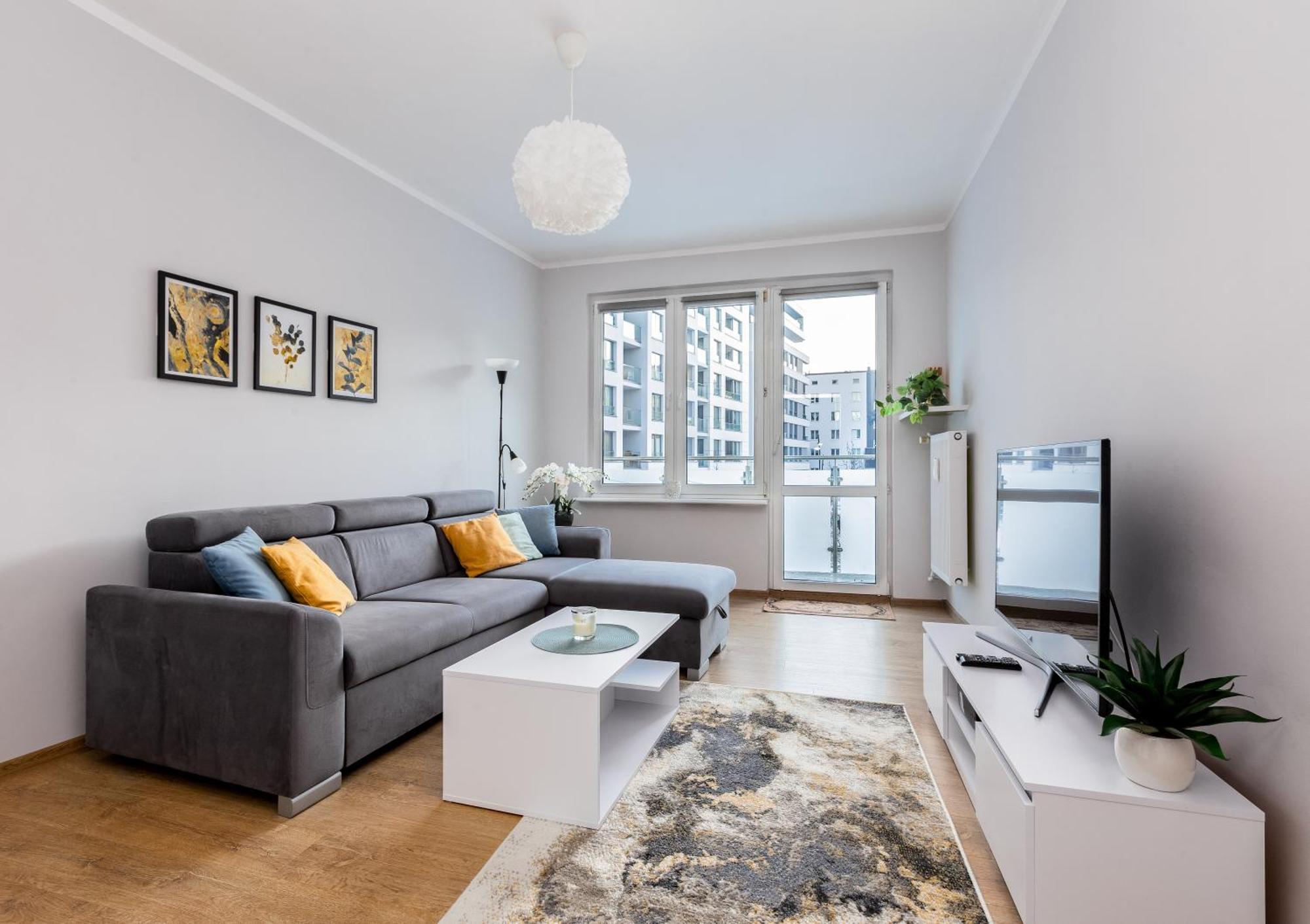 Marina Comfort Apartment Gdynia Bagian luar foto